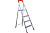 Лестница-стремянка DOGRULAR УФУК Стальная 4-ех ступенчатая 122104