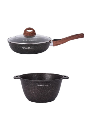 Набор посуды Kukmara Granit Ultra Original нкп18го