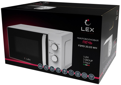 Микроволновая печь LEX FSMO 20.03 WH