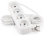 Сетевой удлинитель LUX У4-Е-02 4-местный с з/к (250В,16А,2м)