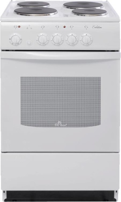 Плита электрическая De Luxe 5004.12э бел.