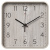 Часы настенные Рубин Текстура дерева 19х19см бежево-серый 1918-006