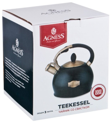 Чайник газовый Agness 937-820 3л.