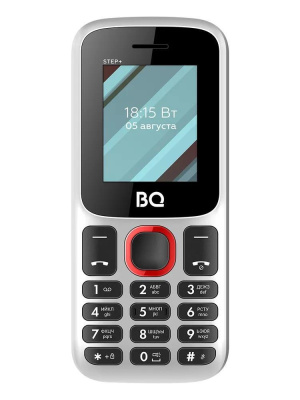 Мобильный телефон BQ 1848 Step+ White Red
