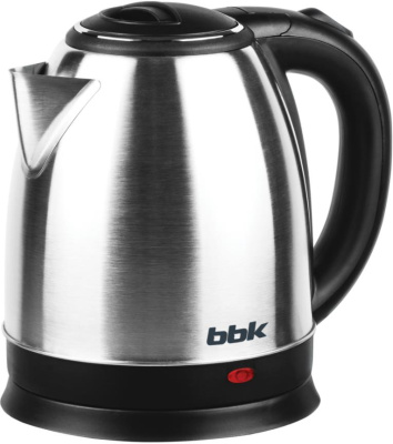 Чайник BBK EK1503S черный/нержавеющая сталь