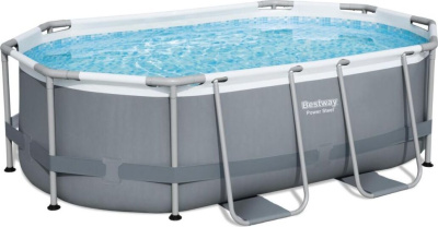 Бассейн каркасный Bestway 5614А, 305 x 200 x 84 см, фильтр-насос, диспенсер