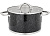Кастрюля AGNESS 937-308 "Black Marble" 4,6л