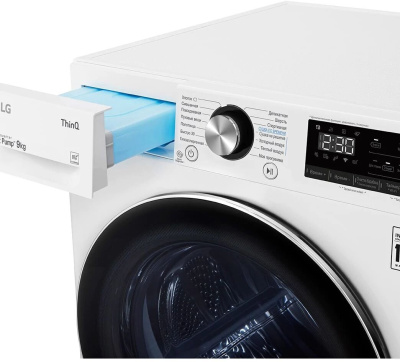 Сушильная машина LG DC90V9V9WN (ПИ)