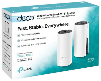 Бесшовный Mesh роутер Tp-link Deco M4 (2-PACK)