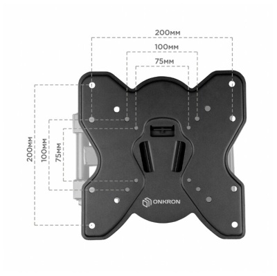 Кронштейн ONKRON NP23 черный