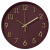 Часы настенные Рубин круг d=28см, открытая стрелка, корпус темно-вишневый, "Классика" Часы настенные Рубин круг d=28см, открытая стрелка, корпус темно-вишневый, "Классика"