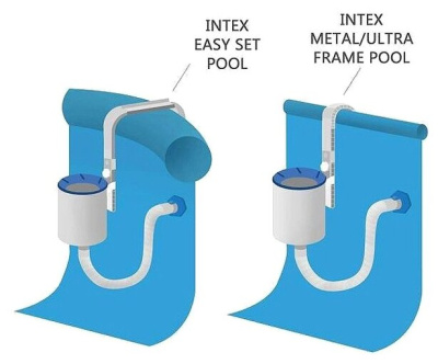 Скиммер для сбора мусора с поверхности бассейна Intex 28000