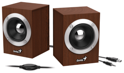 Компьютерная акустика 2.0 Genius SP-HF280 Wood Компьютерная акустика 2.0 Genius SP-HF280 Wood