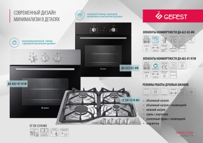 Газовая варочная поверхность GEFEST СГ СН 1210 М5