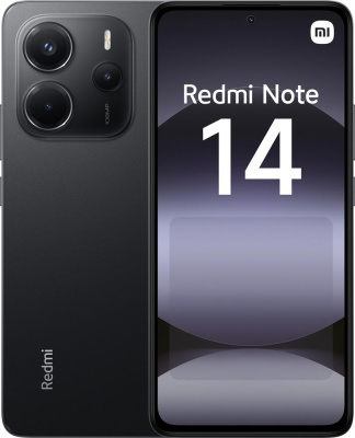 Смартфон Xiaomi Redmi Note 14 6/128Gb Midnight Black