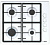 Газовая варочная поверхность Bosch PBP6C2B92R