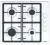 Газовая варочная поверхность Bosch PBP6C2B92R
