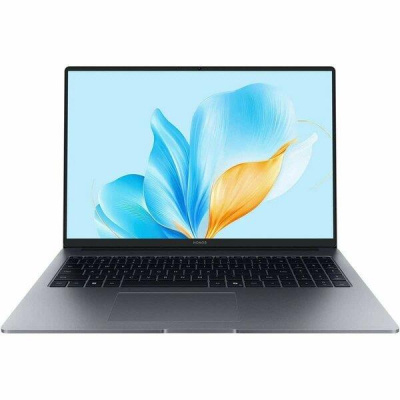 Ноутбук HONOR MagicBook X16 2025 Core i5 13420H/16Gb/512Gb SSD/UHD 48EUs/16" FHD IPS (Win11) Grey (5301ALWS)
