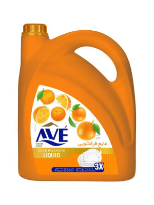 Средство для мытья посуды AVE Апельсин 3750 мл