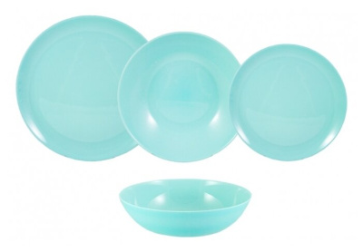 Столовый сервиз Luminarc Diwali Light Turquoise P2963 18пр.