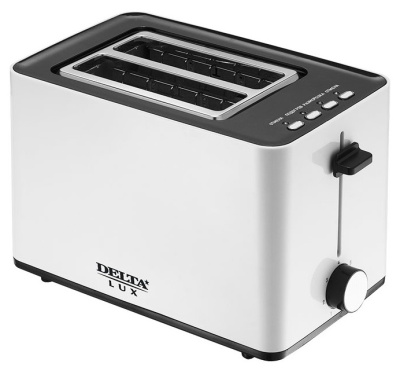 Тостер Delta lux DL-072 белый