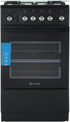 Плита газовая De Luxe 5040.40г(кр.) Ч/Р-015