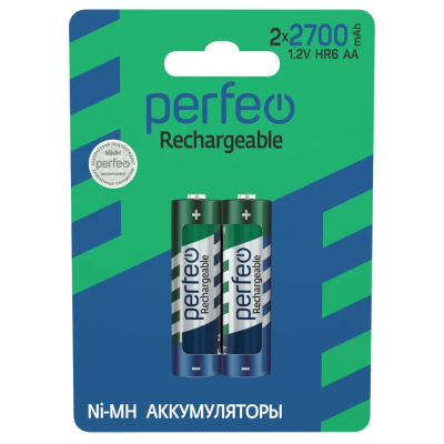 Аккумулятор Perfeo AA2700mAh/2BL