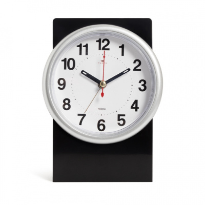 Будильник Рубин Классика 11,3х15,7см черный В11-001