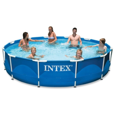 Бассейн каркасный Intex 28212 Metal Frame (366x76см, 6503л.)