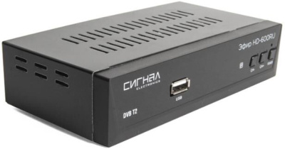 Ресивер СИГНАЛ ELECTRONICS Эфир HD-600RU