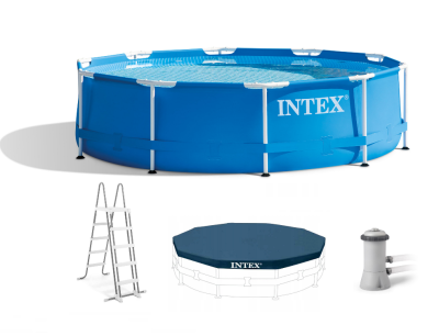 Бассейн каркасный Intex 28242 Metal Frame (457х122см, 16805л.)