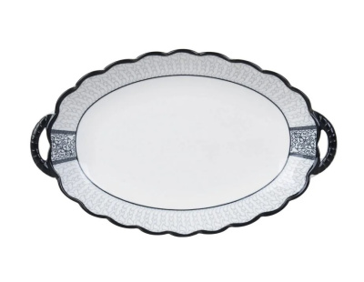 Блюдо Rashel 31 см овальное c ручками R-31101
