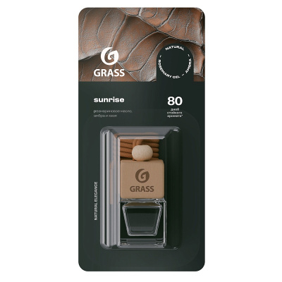 Ароматизатор в машину Grass Sunrise жидкий подвесной