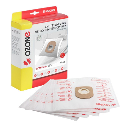 Пылесборник синтетический Ozone M-61 (д/п Tefal)