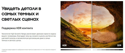 ЖК-телевизор Samsung UE55AU7500UXCE