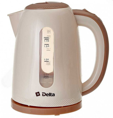Чайник Delta DL-1106 бежевый