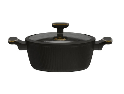 Кастрюля Rashel Premium 4 л/24 см черный R-27424