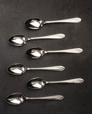 Набор чайных ложек Элегия М02 6 пр. НСП-0602лч