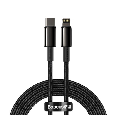 USB кабель Baseus Dura Series Fast Charging Cable Type-C to iP 20W 2m Gold+Black