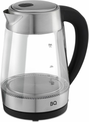 Чайник BQ KT1700G Черный-Сталь