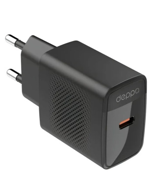 СЗУ Deppa Type-C PD QC 3.0 UFCS 33Вт Black 11470