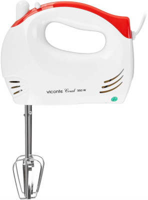 Миксер Viconte VC-366 белый/красный