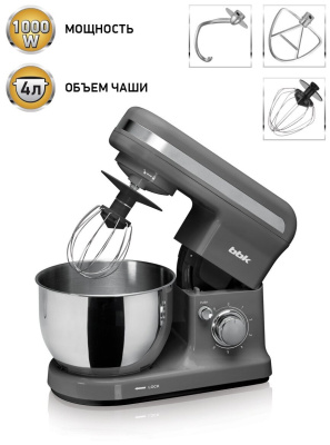 Планетарный миксер BBK KBM1042 Серый