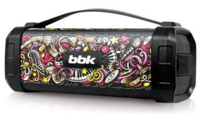 Портативная акустика BBK BTA604 черный/графити