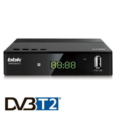 Ресивер BBK SMP026HDT2 чер
