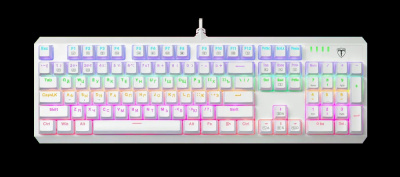 Клавиатура T-line Axis Механическая (USB) White