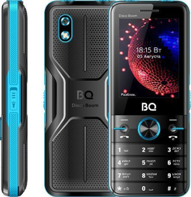 Мобильный телефон BQ 2842 Disco Boom Black+Blue