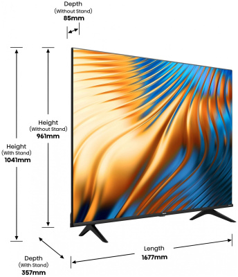 ЖК-телевизор Hisense 75A6BG  (ИМП)