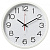 Часы настенные Рубин круг d=30см, корпус белый "Классика"