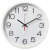 Часы настенные Рубин круг d=30см, корпус белый "Классика" Часы настенные Рубин круг d=30см, корпус белый "Классика"